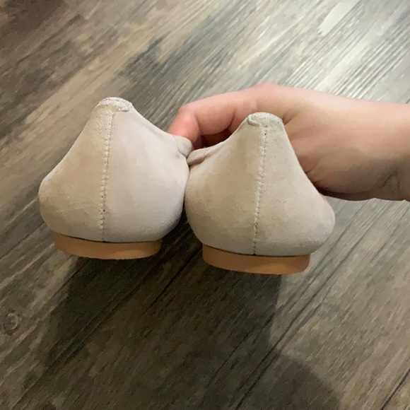 Walking Cradles‎ Brielle Light Beige Bow Twist Ballet Flat Shoes - Picture 8 of 11